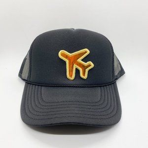 Jet Set Holographic Patch Foam Trucker Hat